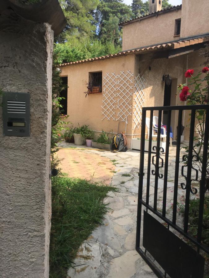 Le Cannet, Chambre à l'étage d'une maison avec piscine Esterno foto